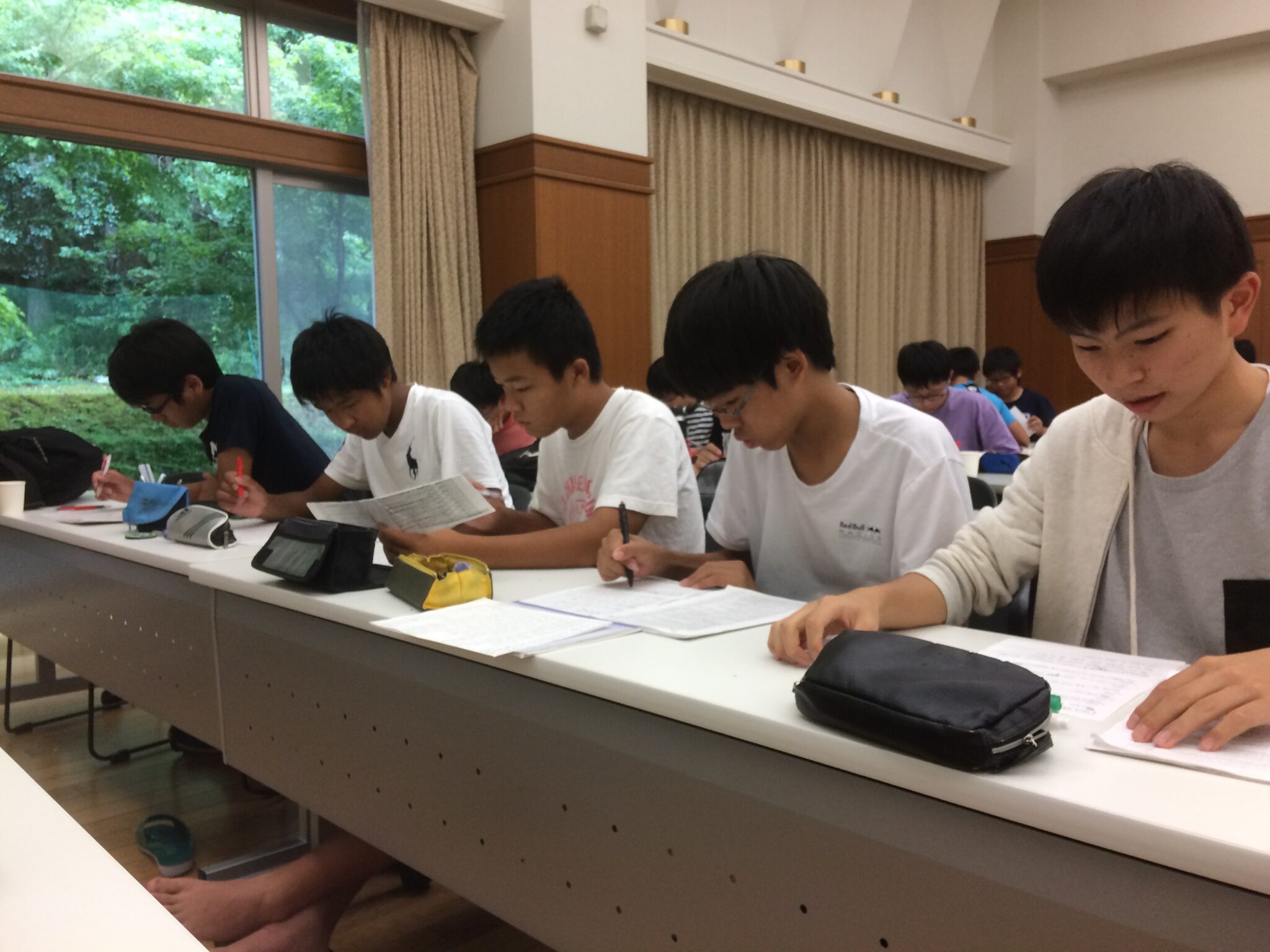中学　合宿 中3「学習合宿」 | 高槻中学校・高槻高等学校
