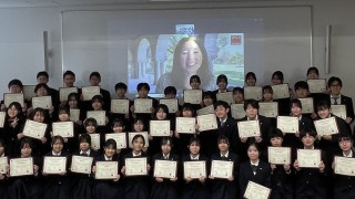 第11期「スタンフォード大学オンライン講座」修了式 | 高槻中学校